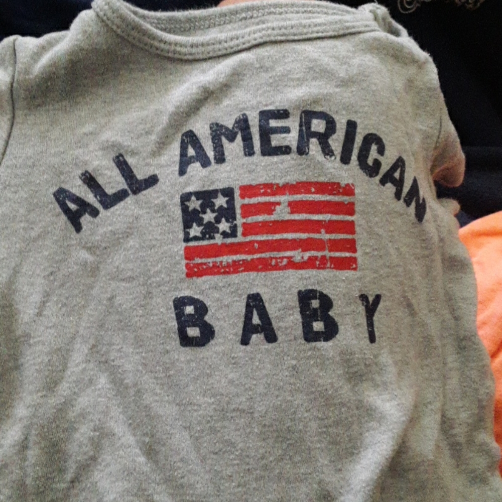 4th of July onesie